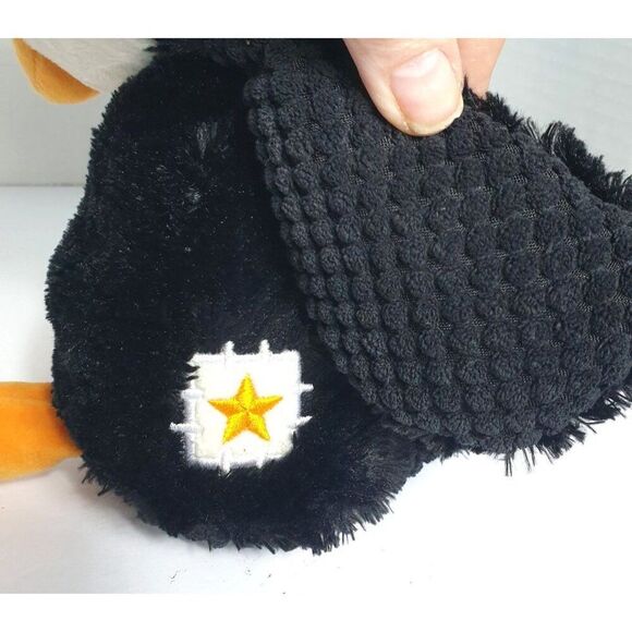 Scentsy Buddy Percy Plush Penguin 14" Blue Ear Muffs Orange Feet Stuffed Animal - Picture 6 of 9